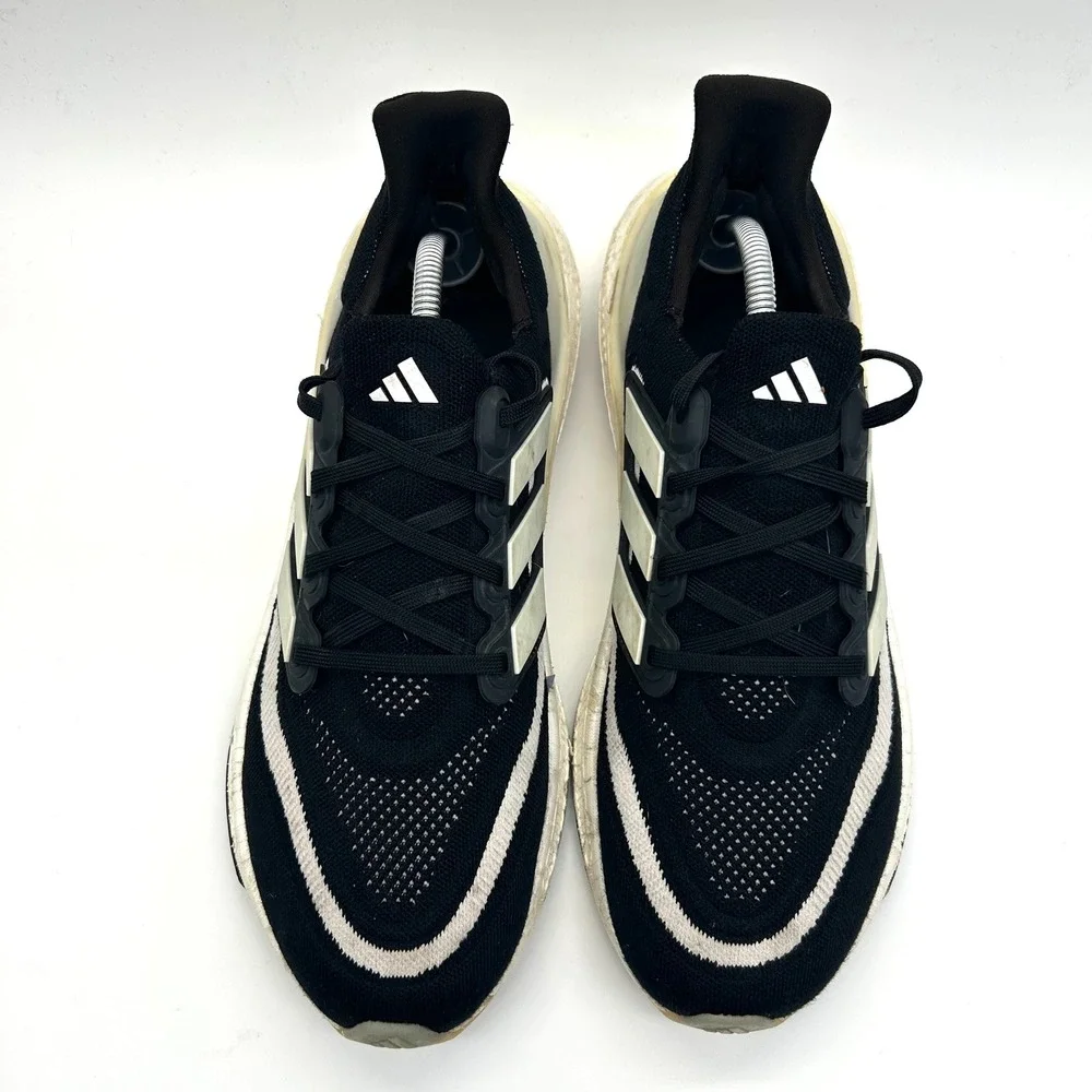 Adidas Ultraboost Light Shoes Mens 10.5 Black White Running Lightweight Sport